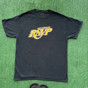 RSVP Black Graphic Los Angeles T-Shirt